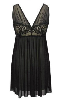 Hanky Panky OUTLET Plunge V-neck Lace Chemise 256876
