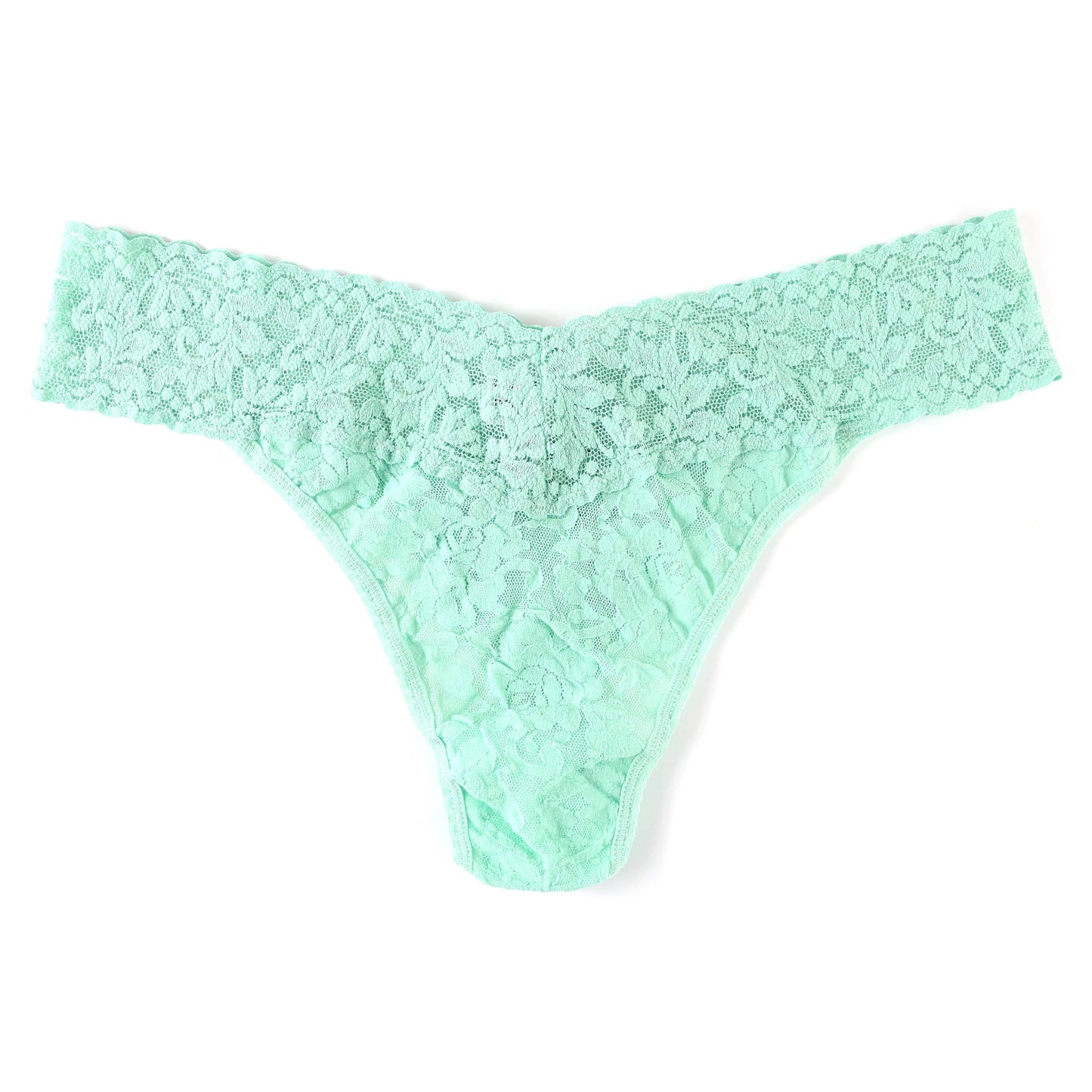 Hanky Panky Signature Lace® Original Rise Thong Mint Sprig 4811 MSPG