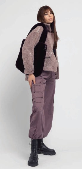 Vegancode Borg Short Jacket BJ19251