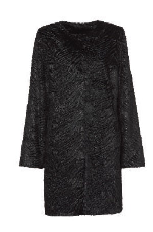 Unreal Fur Black Panther Evening Jacket URF2410195
