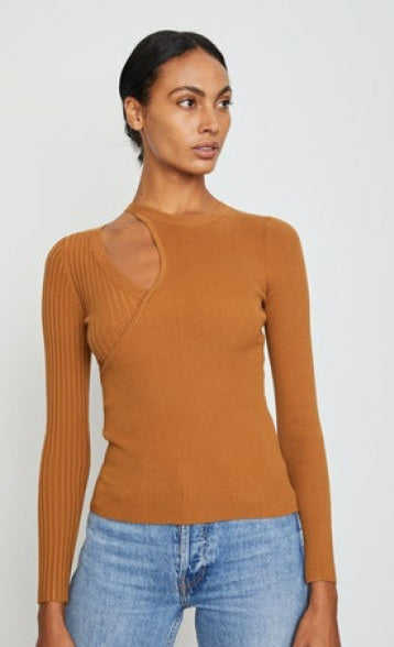 Bailey44 Cat Rib Knit Top 401-D441