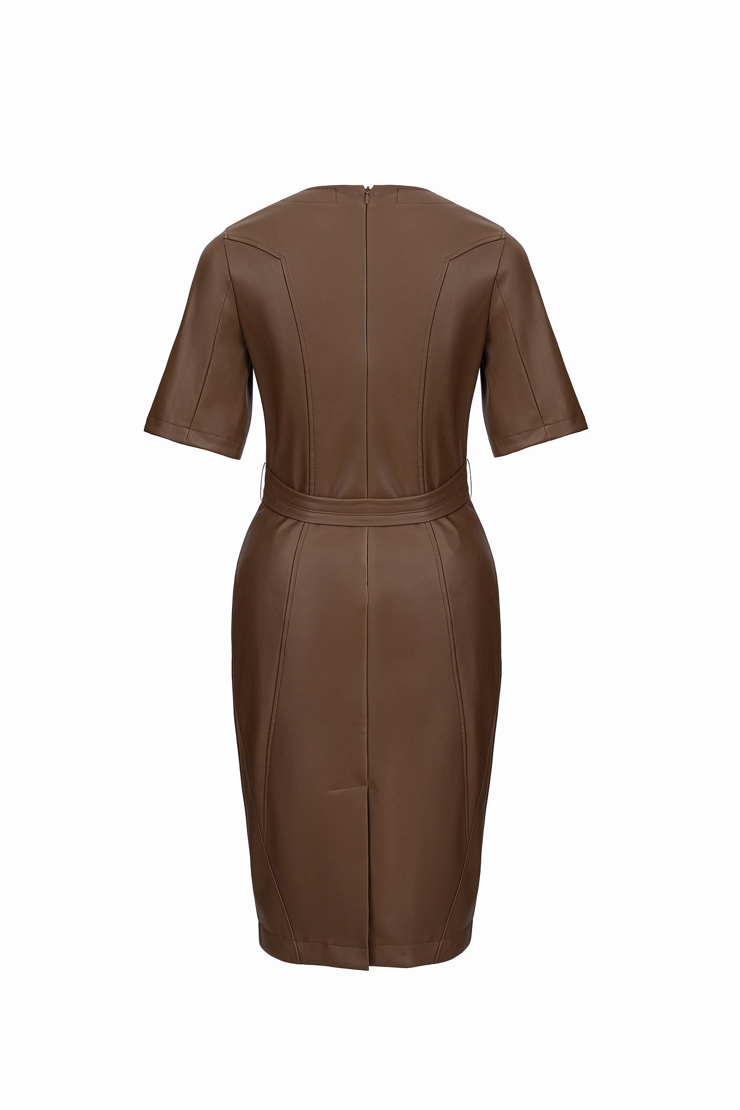 Urbancode Faux Leather Dress BT19-238