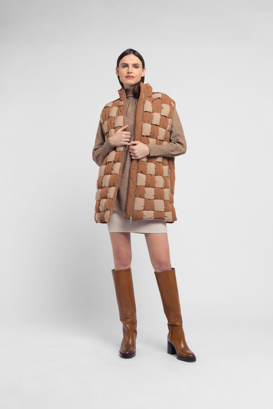 Urbancode Cher Two-Tone Gillet-Vest BJ19231