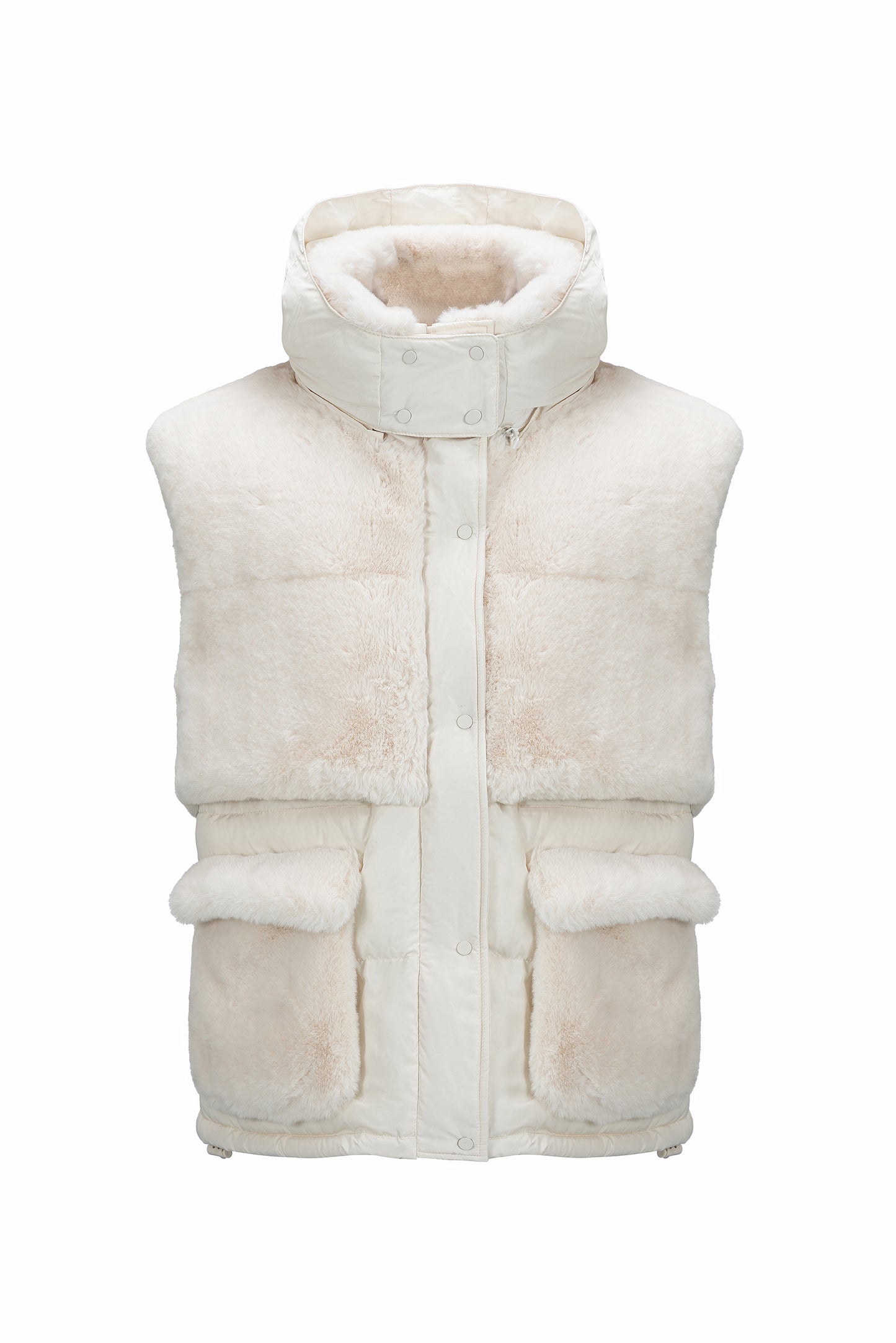 Vegancode Super-Soft Cream Vest BJ19246