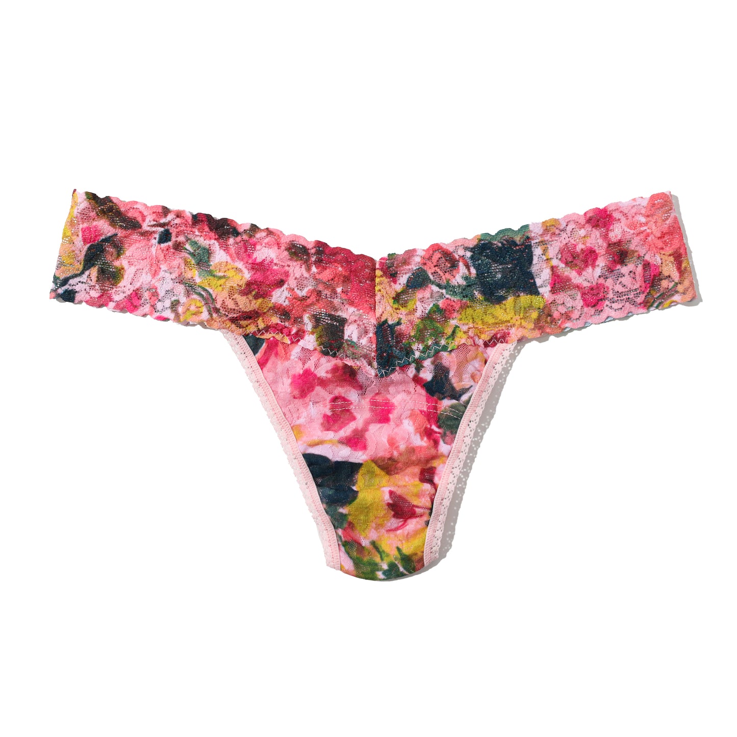 Hanky Panky Printed Signature Lace® Low Rise Thong Masterpiece PR4911 MASP