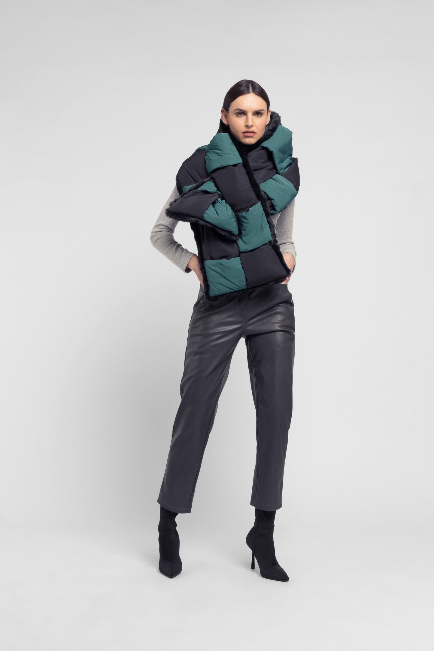 Unreal Fur Faux Fur Scarf URF8300525