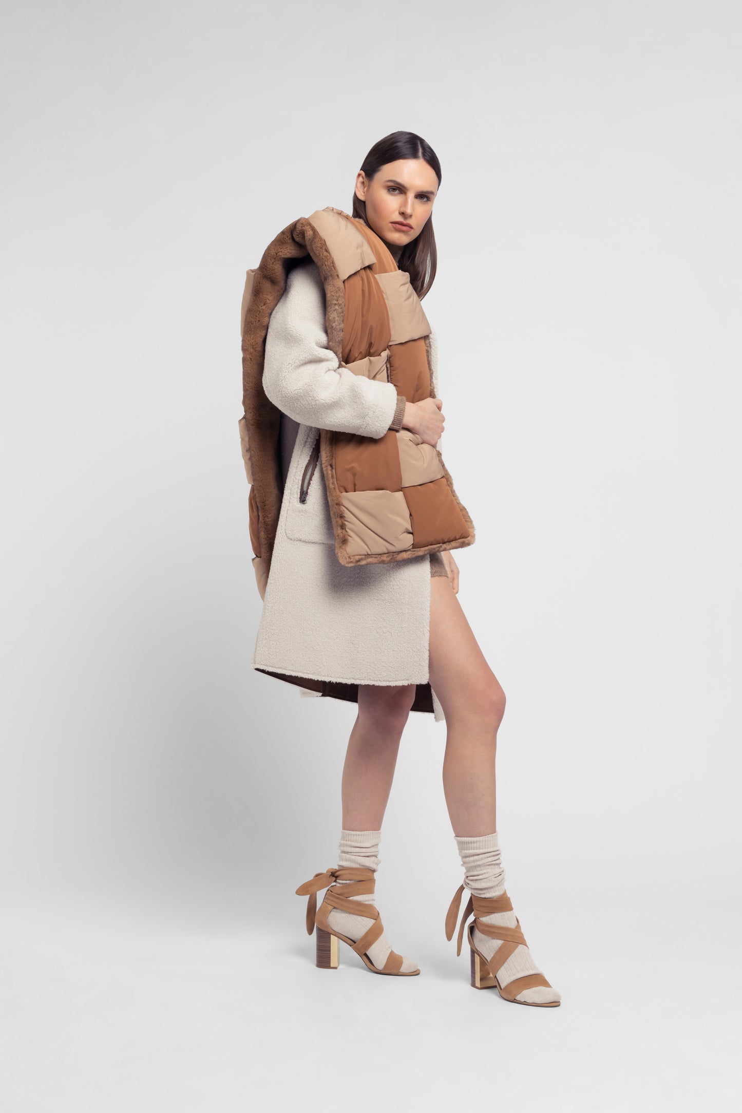 Unreal Fur Faux Fur Scarf URF8300525