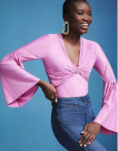 Bailey44 Cindy Bell Sleeve Top  407-D532