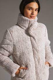 Unreal Fur Close Knit Puffer Jacket URF8310065