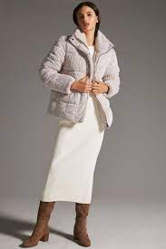 Unreal Fur Close Knit Puffer Jacket URF8310065