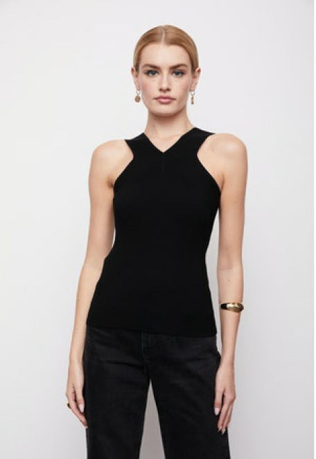 Bailey44 Esme Rib Knit Sweater Top 410-D376