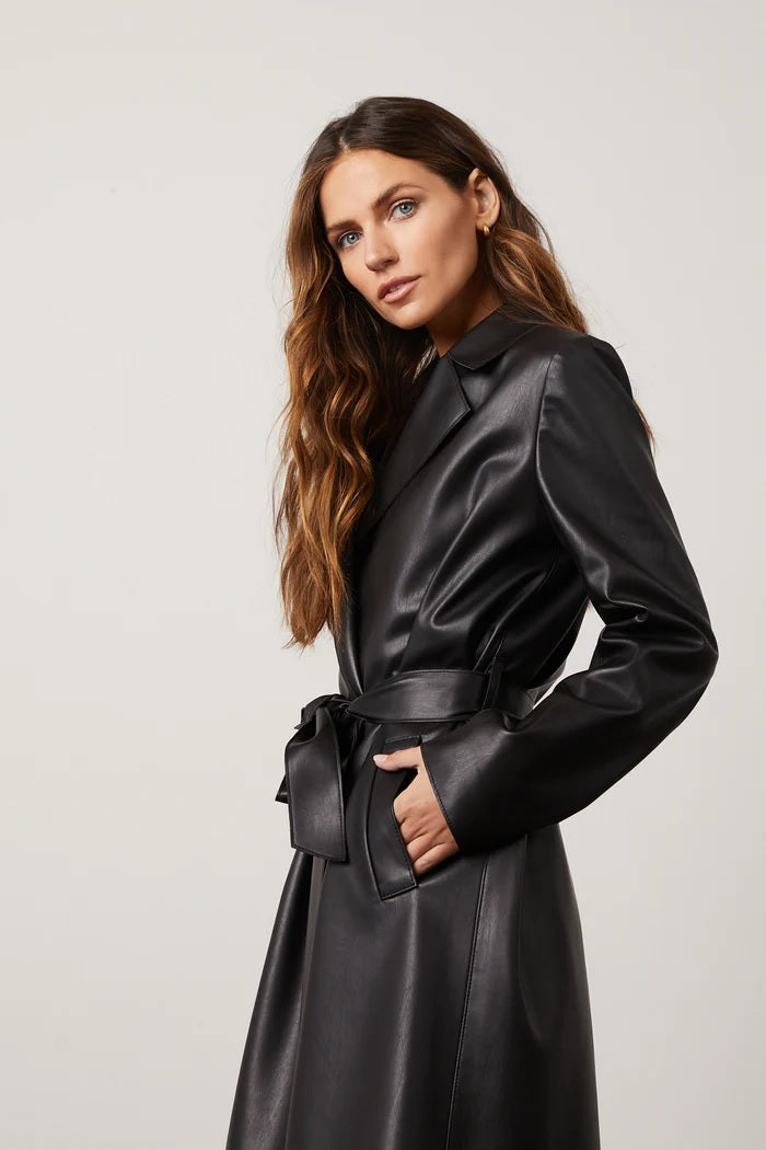 Bailey44 Freya Eco Vegan Leather Trench Coat B44-5485