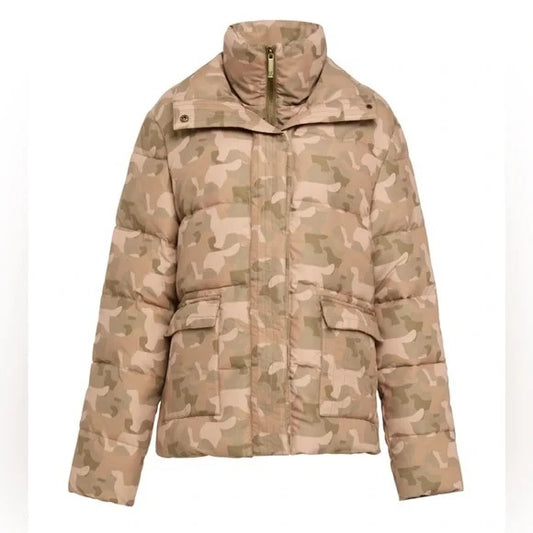 Unreal Fur Hidden Hound Dog-Camo Puffer Jacket URF8031345