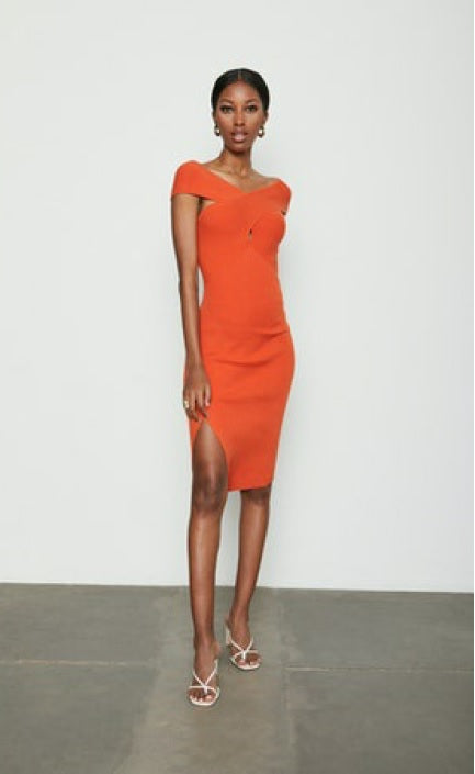 Bailey44  Lopez Rib Knit Sweater Dress 408-U003