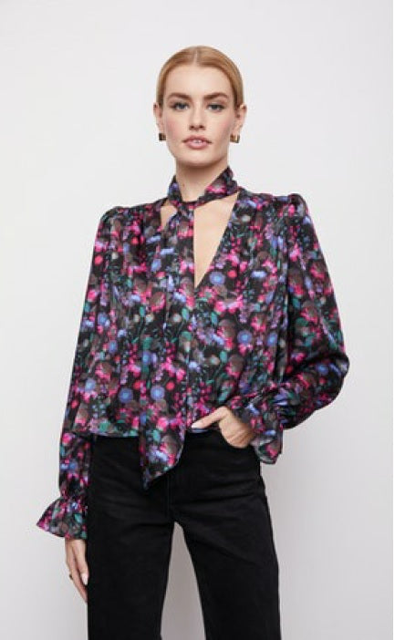 Bailey44 Niroka Bouquet Print  Top 410-D568