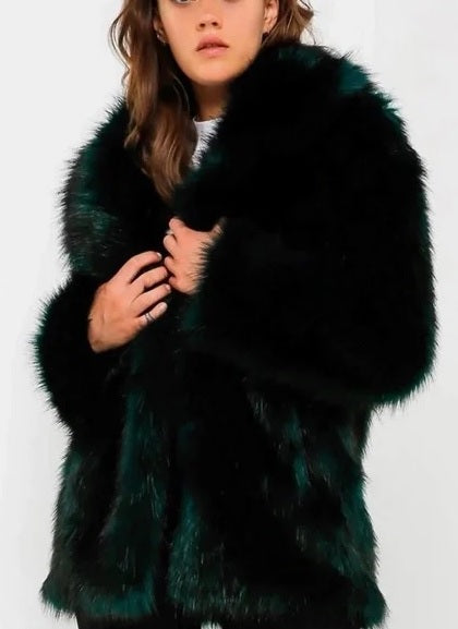 Unreal Fur Premium Rose Faux Fur Coat URF8100055