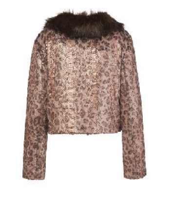 Unreal Fur Serpentina Light Weight Blazer Jacket URF2410015