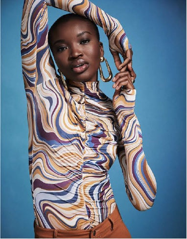 Bailey44 Vanity Long Sleeve Top 407-D531